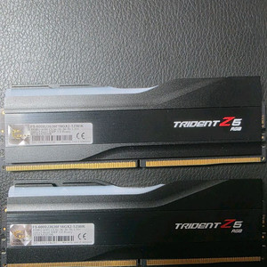 지스킬 램 G.Skill Trident Z5 RGB DDR5 6000 32GB (16GBx2)메모리 이미지