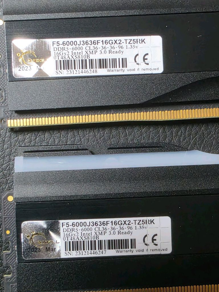 지스킬 램 G.Skill Trident Z5 RGB DDR5 6000 32GB (16GBx2)메모리 이미지