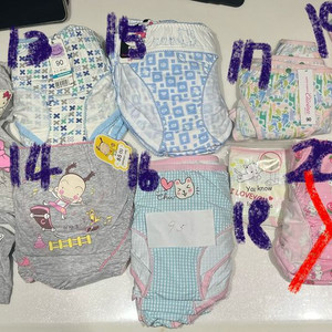 [새상품] 여성&아동 브라/팬티 속옷 이미지