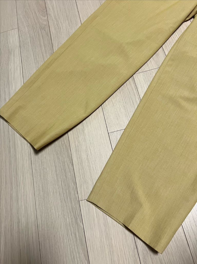 로만티카소울 트라우저 차르르 팬츠 베이지 슬랙스 봄여름 바지 정장 오피스룩 이미지