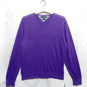 타미힐피거 남성니트105-110/브이넥/ 이미지