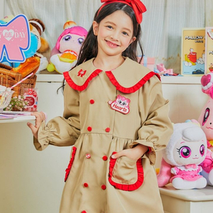 [리리클레르] 티니핑 하츄 리리데이 트렌치 원피스 트렌치코트 120 이미지