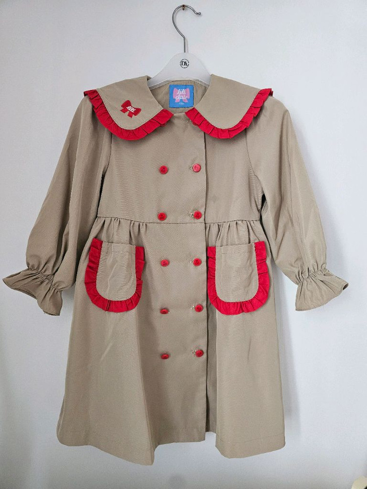 [리리클레르] 티니핑 하츄 리리데이 트렌치 원피스 트렌치코트 120 이미지