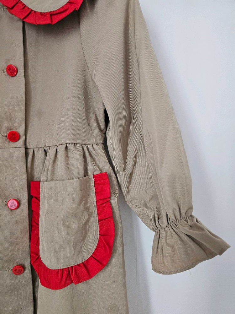 [리리클레르] 티니핑 하츄 리리데이 트렌치 원피스 트렌치코트 120 이미지