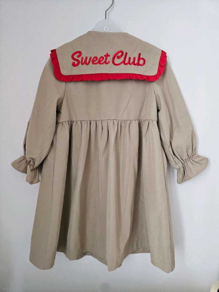 [리리클레르] 티니핑 하츄 리리데이 트렌치 원피스 트렌치코트 120 이미지