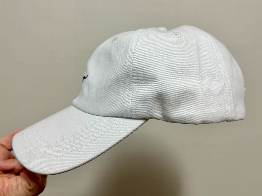 #새상품 : 야구모자 캡모자 볼캡 흰색 화이트 이미지