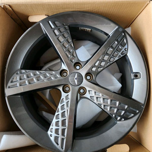 gv70 21인치 순정 와플휠 스포츠휠 한대분(가격다운) 이미지