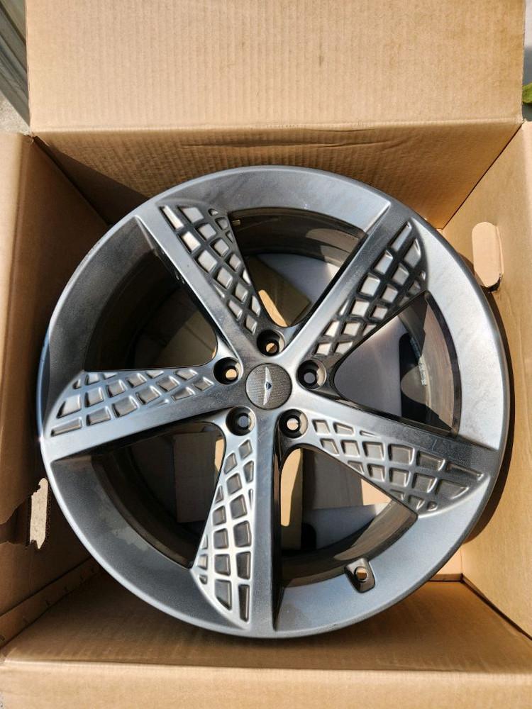 gv70 21인치 순정 와플휠 스포츠휠 한대분(가격다운) 이미지