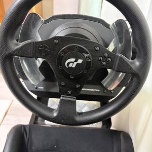 트러스트마스터 T500RS,PNS거치대 레이싱휠 세트 이미지