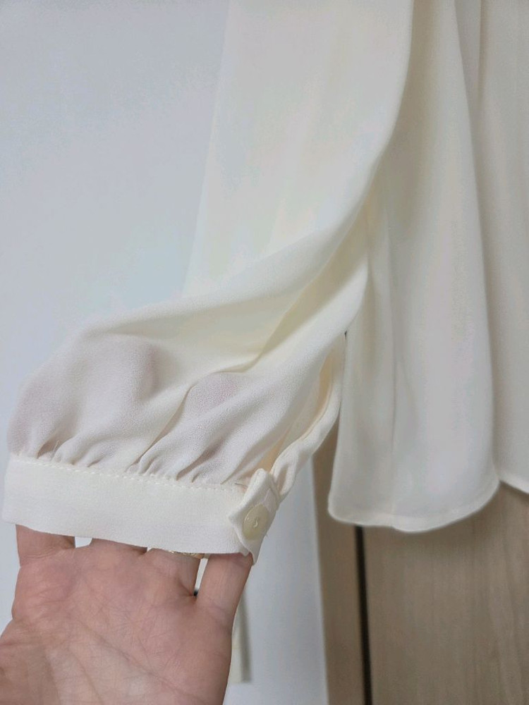 YOUKKI 레이스 블라우스 아이보리(77) 이미지