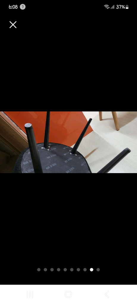 모던 암체어 의자 패브릭 이미지