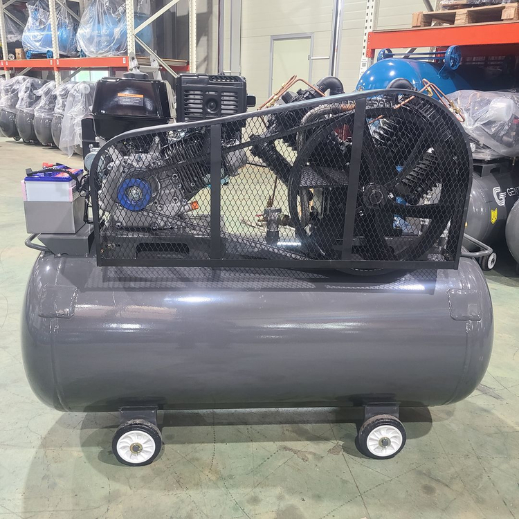 엔진콤프레샤 10마력 400리터 - 1톤적재 중고압 중고 콤프레셔 이미지