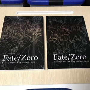 애니 페이트 제로 Fate 페이트 원화집 아트북 화집 화보집 일러스트집 2권 세트 이미지