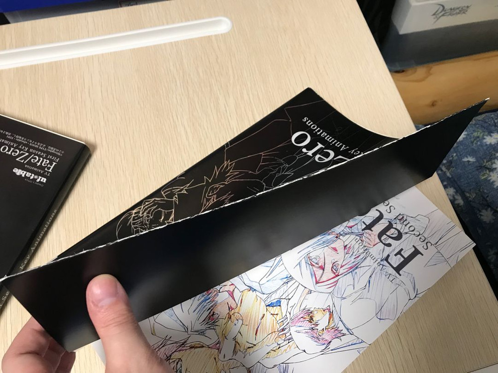 애니 페이트 제로 Fate 페이트 원화집 아트북 화집 화보집 일러스트집 2권 세트 이미지