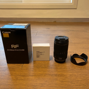 canon RF 24-240mm F4-6.3 IS USM 렌즈 이미지