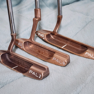 황동퍼터 핑 PAL2, PAL4, PAL6 퍼터 3개 이미지