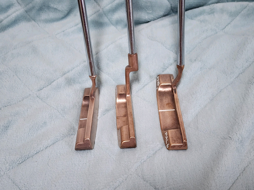 황동퍼터 핑 PAL2, PAL4, PAL6 퍼터 3개 이미지