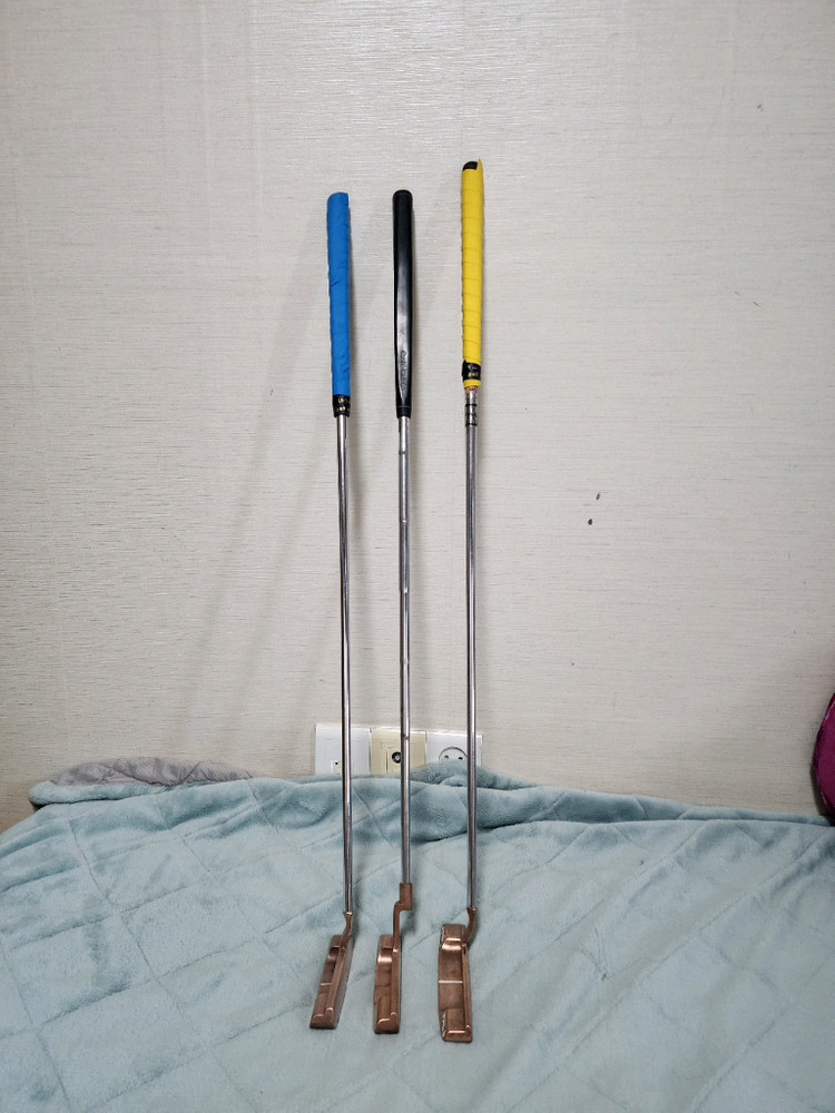 황동퍼터 핑 PAL2, PAL4, PAL6 퍼터 3개 이미지