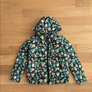 오일릴리 플라워 패턴 덕다운 패딩 L 이미지