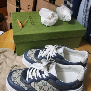 24SS 구찌 GG 청키 스니커즈 7.5(260-265) 이미지