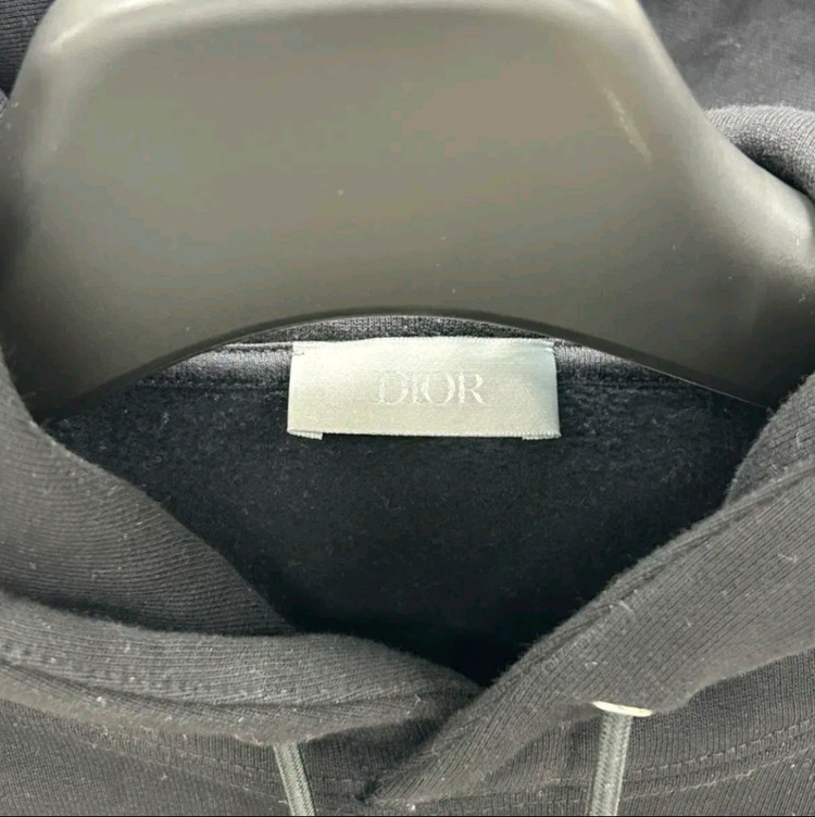 [정품] 디올 CD로고 후드티 블랙 이미지