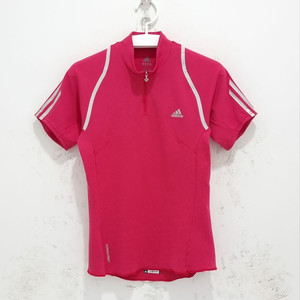 아디다스 여성 티셔츠 반팔 카라티 반집업 헬스 골프 L 이미지