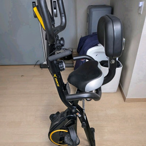 숀리 엑스바이크 접이식 실내 자전거 이미지