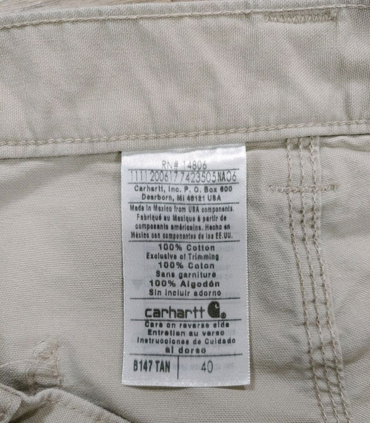 칼하트 B147 반바지 40인치 이미지