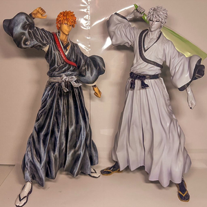 [일괄] 블리치 피규어 이치고 쿠로사키 시로사키 리페인트 레진 룩업 참월 피규어 도색 리페인팅 피겨 이미지