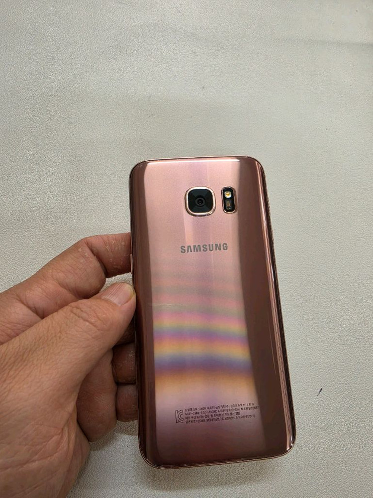갤럭시 S7로즈핑크 정상공기기 이미지