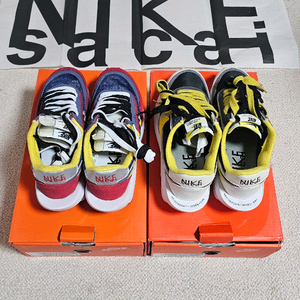 나이키x사카이 합작 LD와플 블루/블랙브라이트 여성235mm/240mm새상품 이미지