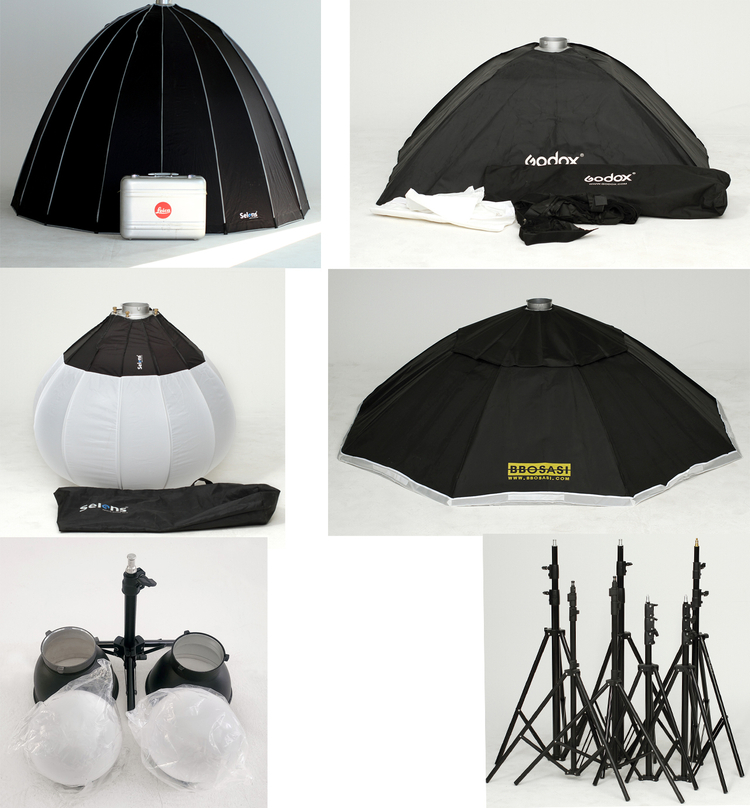 =가격인하= 파라190 고독스80 잼볼 리플렉터 스탠드 등 일괄 이미지