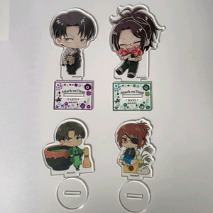 진격의 거인 꽃집 신년 아크릴 리바이 한지 이미지