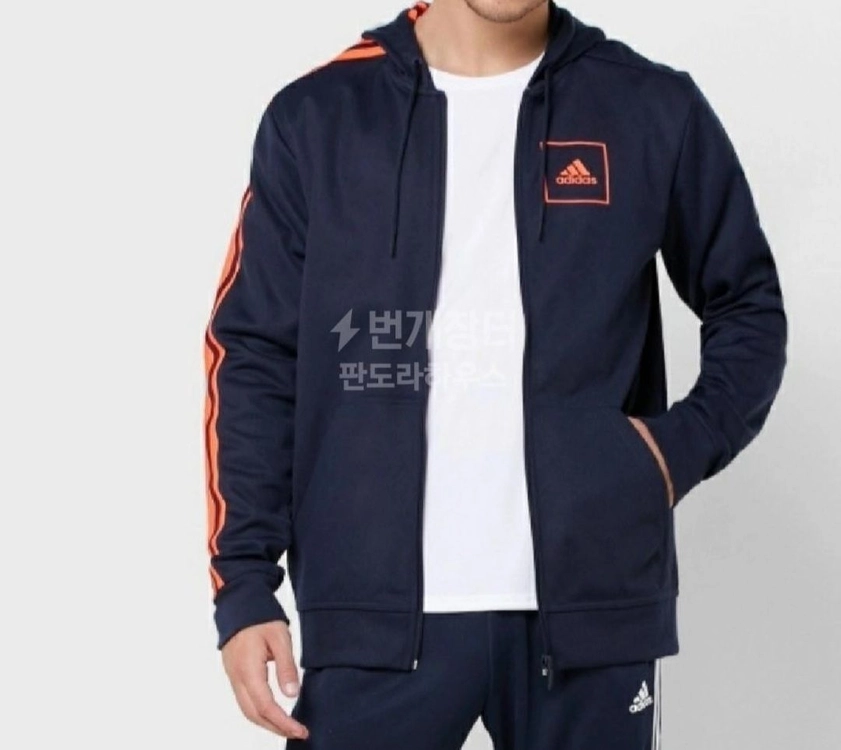 아디다스 스포츠웨어 후드집업 M~2XL 이미지