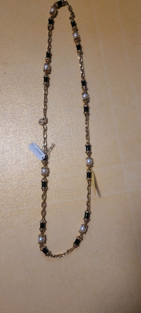 ST. JOHN 골드 체인 목걸이 이미지