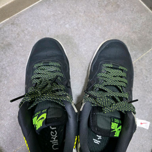 나이키 x 3M 에어포스 1 리액트 LX 앤트러사이트 블랙 네고X 이미지