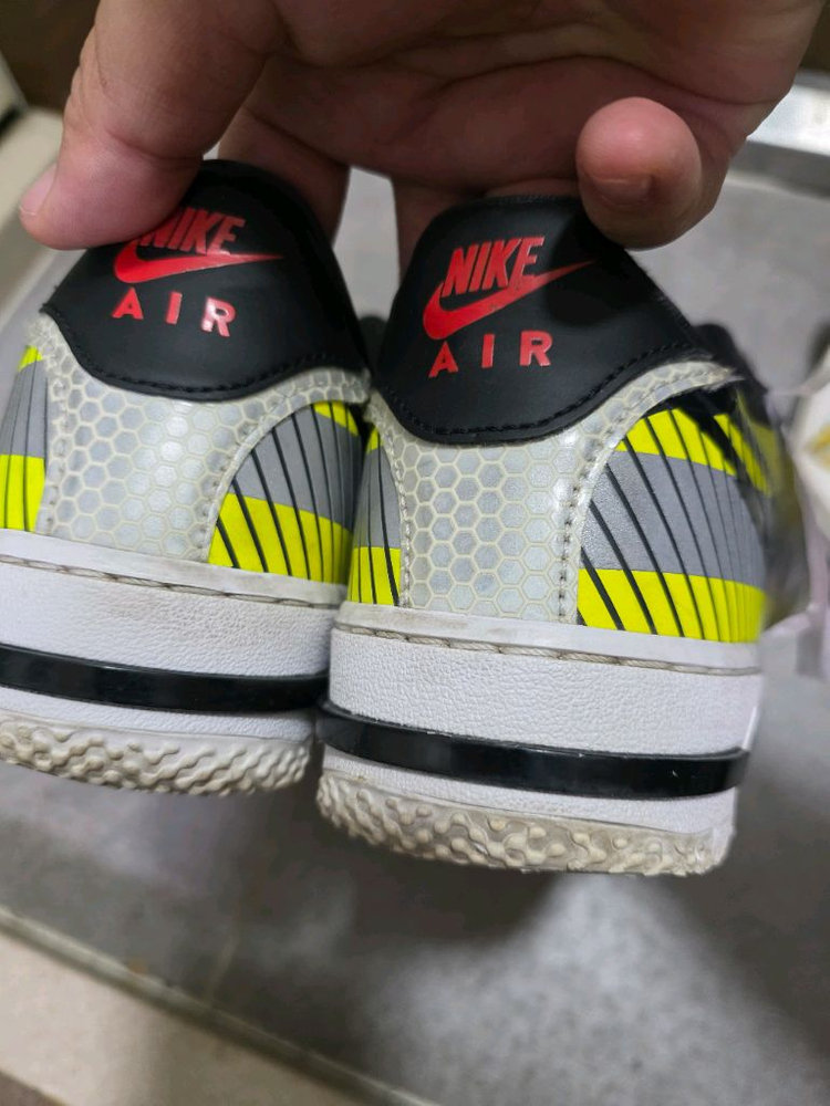 나이키 x 3M 에어포스 1 리액트 LX 앤트러사이트 블랙 네고X 이미지