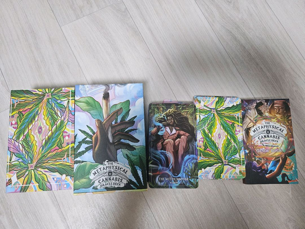 [정품] 오라클 카드 메타피지컬 캐나비스 덱 풀박 / 상태A급 / 타로카드 이미지