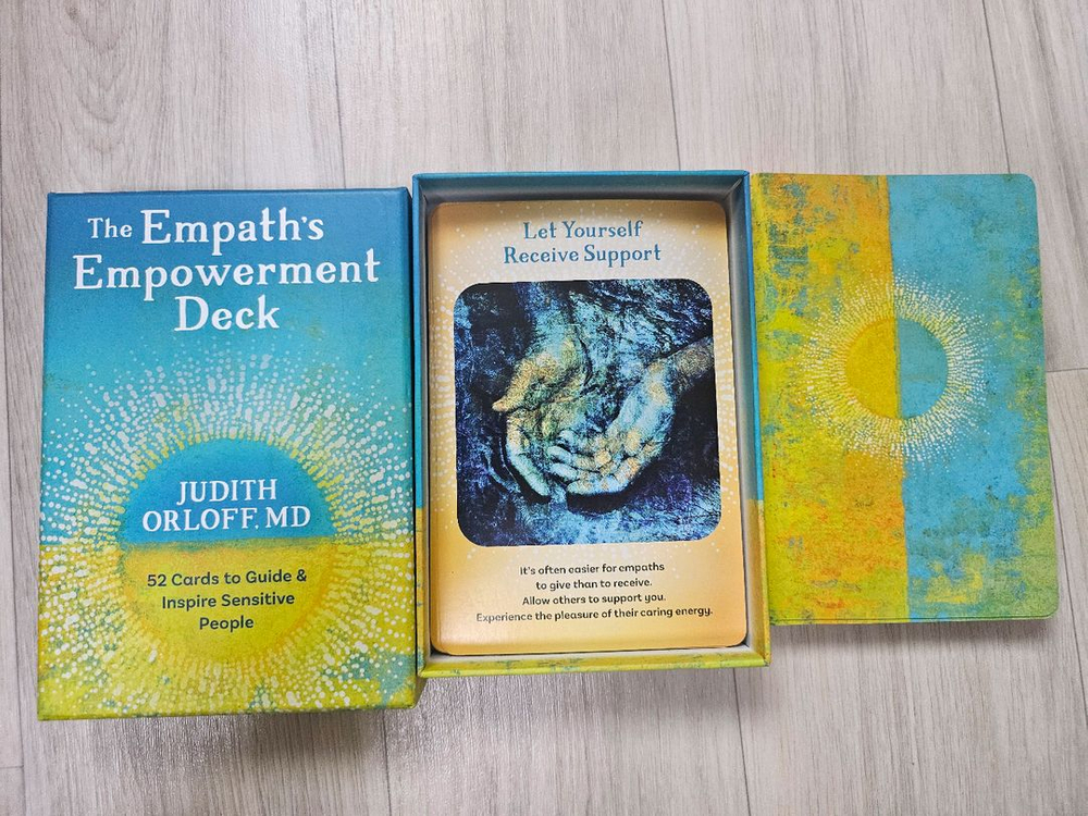 [정품] 엠패스 오라클카드 The Empaths Empowerment Deck 52카드 풀박스 이미지