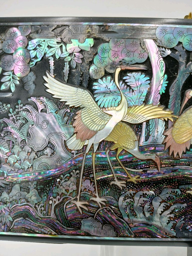 전통고가구 인테리어 자개액자 N70 이미지