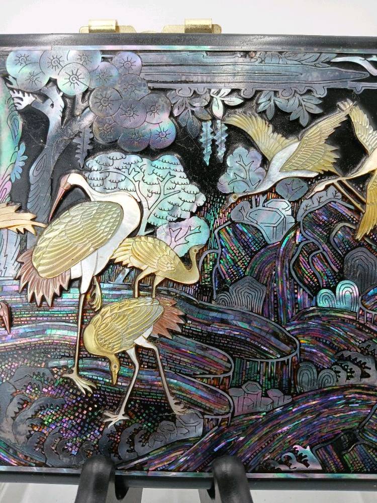 전통고가구 인테리어 자개액자 N70 이미지