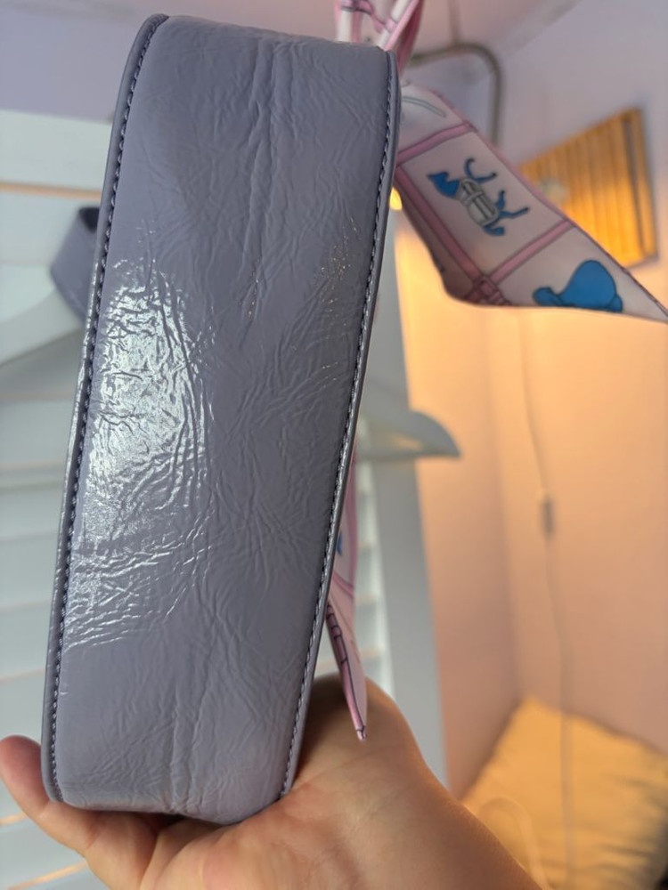 [옷장 정리] ZARA 자라 라일락 핸드백 자라 가방 이미지