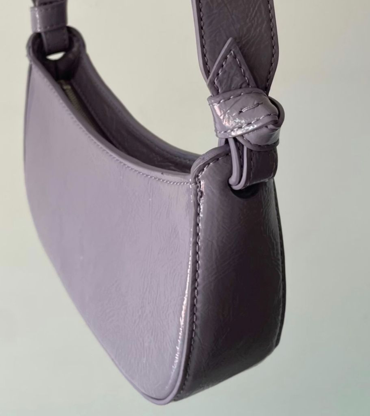 [옷장 정리] ZARA 자라 라일락 핸드백 자라 가방 이미지