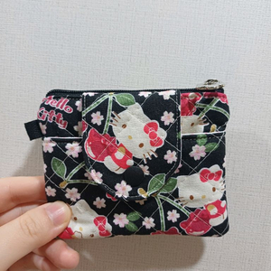 키티 고전 핸드메이드지갑 이미지