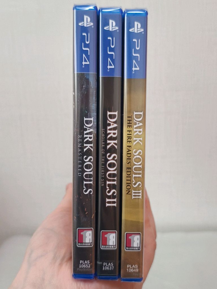 [PS4][밀봉] 다크소울 전 시리즈 새상품 세트 이미지