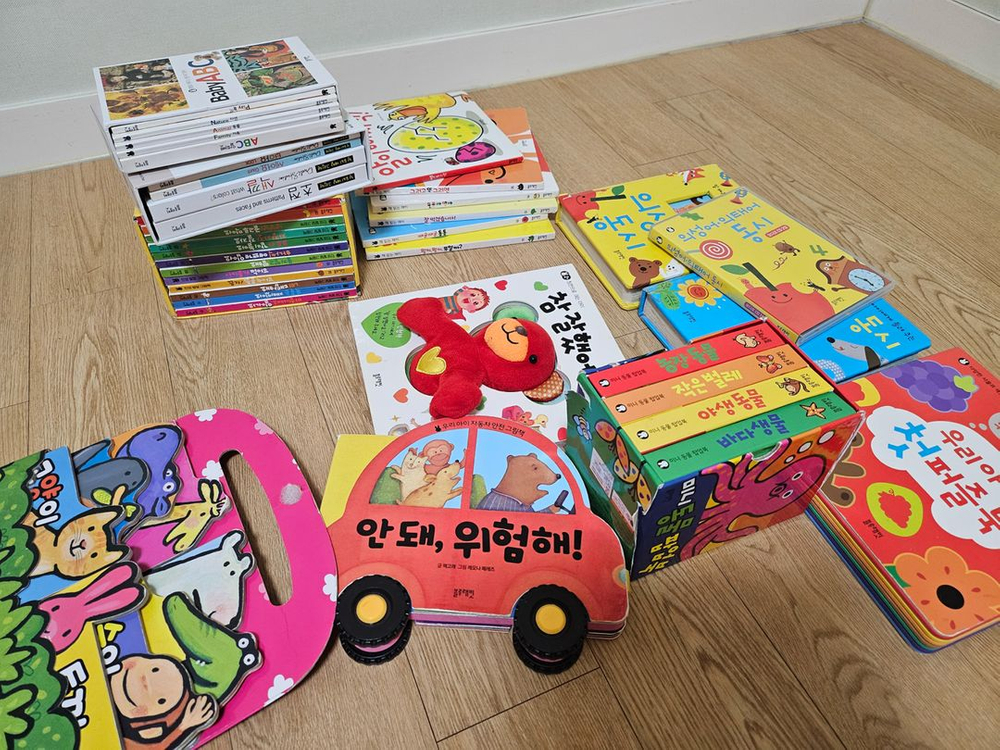 블루래빗 원목 블록 초점책 인성책 멜로디북 뽀로로펜 책 외 이미지