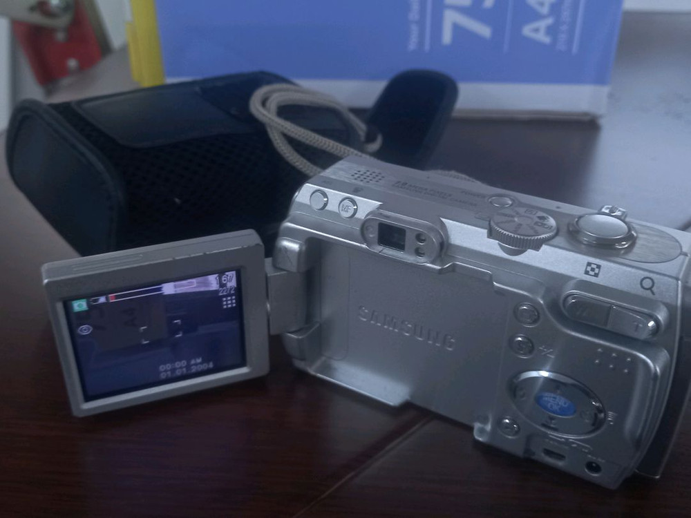 삼성 케녹스 알파7 레트로 디지털 카메라 이미지