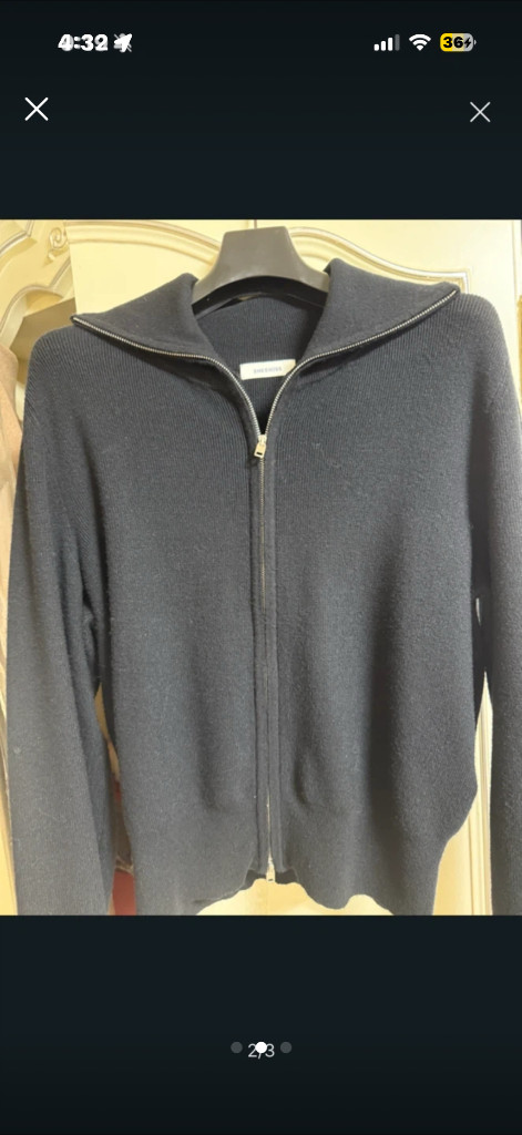 쉬즈미스 리브 투웨이 집업 가디건 이미지