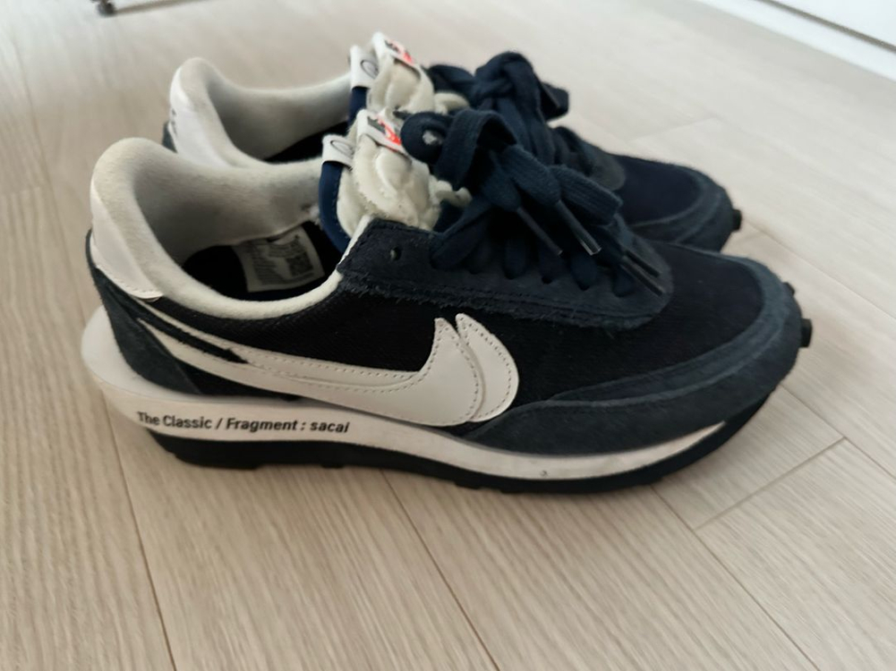 (270) 나이키 x 사카이 x 프라그먼트 LD와플 블랙큰드 블루 이미지