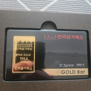 한국금거래소 순금 골드바 37.5g 10돈 선착순 이미지